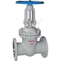 Задвижка клиновая сталь 30с15нж Ду 200 Ру40 фл Китай