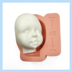 1458-XL Молд силиконовый лицо детское 