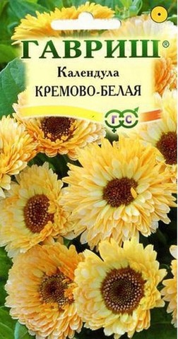Семена Календула Кремово-Белая