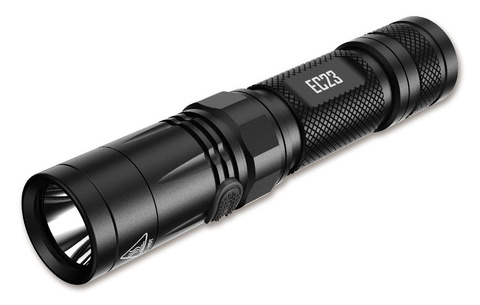 Фонарь ручной Nitecore EC23 черный лам.:светодиод. 18650x1 (16981)