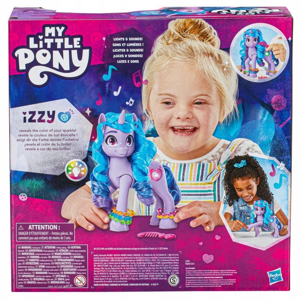 Фигурки Hasbro My Little Pony - Игровой набор Мой маленький пони - Пони  Иззи с брелками со светом и звуком F3870 купить в Москве | Доставка по  России.