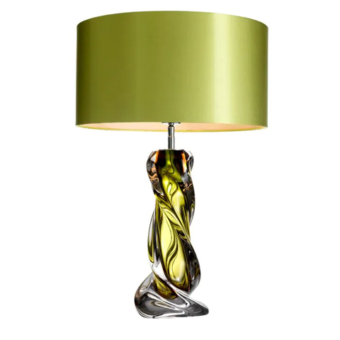 Настольная лампа Carnegie, оливковая