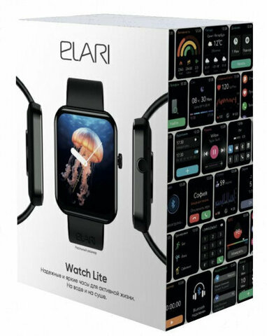 Детские часы Elari Elari WATCH LITE умные часы, черные