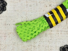 Тесьма "Вьюнок", ш. 5 мм, салатовый