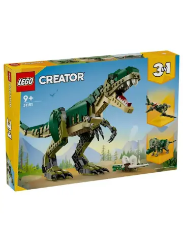 Конструктор Creator 3в1 31151 Конструктор Тираннозавр Рекс
