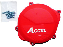 Защита крышки сцепления Accel CRF450R 09-15 red