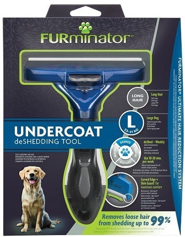 FURminator L фурминатор для крупных собак с длинной шерстью