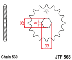Звезда JT JTF568