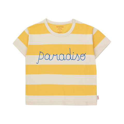 Футболка Tinycottons Paradiso Stripes Yellow