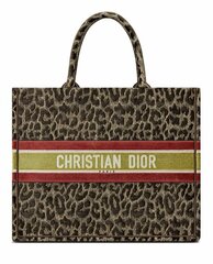 Сумка Dior Book Tote коричнево-бежевый