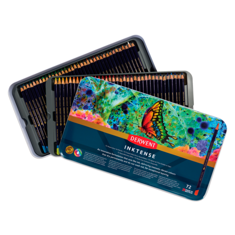 Derwent Inktense набор 72 цвета