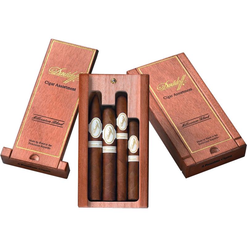 Подарочные сигары. Davidoff petit Corona Millennium Blend. Davidoff WSC assortment 4. Davidoff WSC assortment *4 МТ.