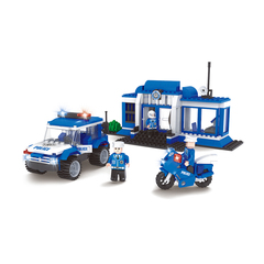 Игровой конструктор Ausini 23509 ПОЛИЦИЯ (223 детали в наборе)
