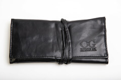 OG Набор кистей из натуральной щетины №10 в кошельке на завязках ЧЕРНЫЙ (10 кистей)