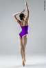 Strap leotard | violet