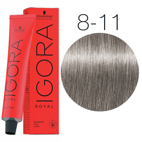 Schwarzkopf Igora Royal New 8-11 (Светлый русый сандрэ экстра) - Краска для волос