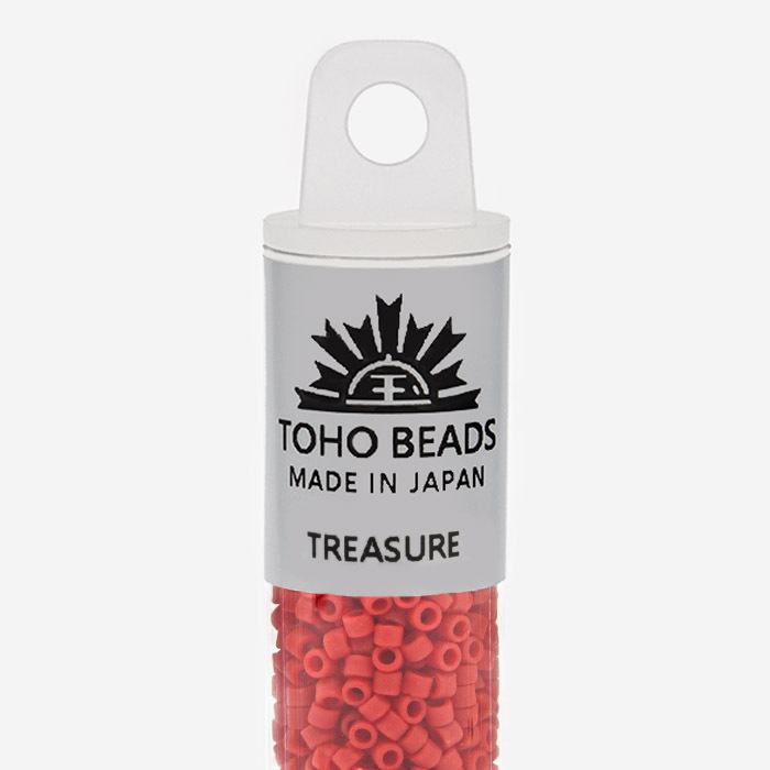 Японский бисер TOHO Treasure (№45AF), непрозрачный матовый