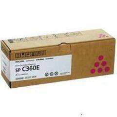 Принт-картридж Ricoh SP C360E, пурпурный. Ресурс 1500 стр. (408190)
