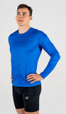 Элитная беговая рубашка лонгслив Noname Air T-Shirt Ls Ux Blue