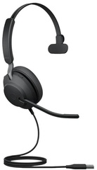 Наушники Jabra Evolve2 40 SE UC Mono черный