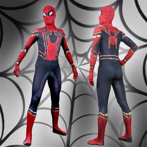 Марвел Мстители Война Бесконечности костюм взрослый Железный паук