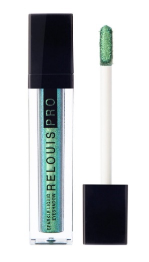 RELOUIS Тени жидкие сияющие Sparkle Liquid Eyeshadow т.35 Miracle Green