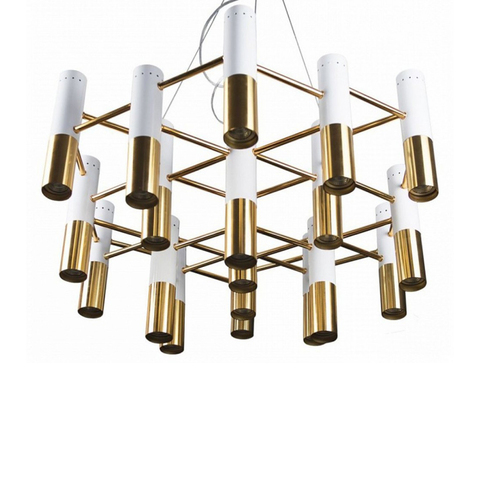 Люстра Ike Suspension White-Gold 19