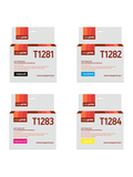 Комплект картриджей EasyPrint IE-T1055_SET для Epson Stylus S22, SX125, Office BX305F: черный, голубой, пурпурный, желтый