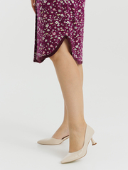 4572 Халат на пуговицах