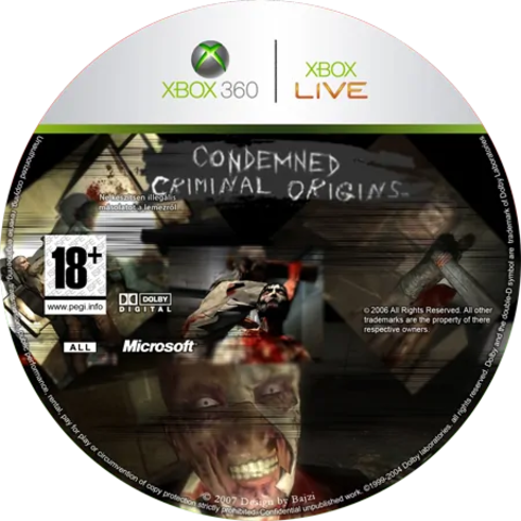 Condemned: Criminal Origins [Xbox 360]