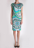 Платье из шелка EMILIO PUCCI