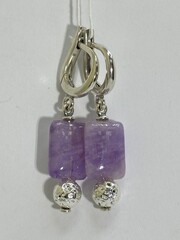 Лего 1 (серьги из серебра)