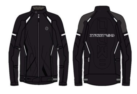 Мотокуртка ECO 2 R JACKET BLACK 2XL
