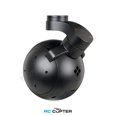 Камера Viewpro A10TR Pro с трехосевым подвесом (10 и 32 кратный зум, тепловизор 640p, дальномер 1,5 км, распознавание и ведение объектов, 1080p) версия viewport