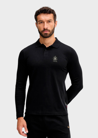 Футболка-поло длинный рукав AERONAUTICA