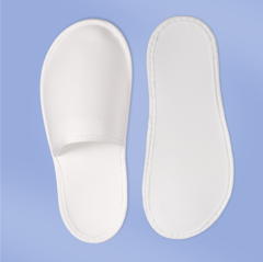 Тапки эвапора, закрытый мыс (50 пар) непромокаемые одноразовые р. 43
