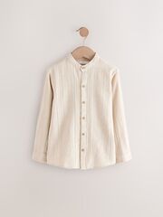 Рубашка для мальчика Next E31-731, Кремовый