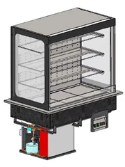 Витрина холодильная REFETTORIO RC53D Drop In