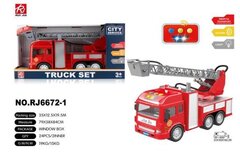 Машина Пожарная Инерционная, свет/звук, размер 35см*20см*13см