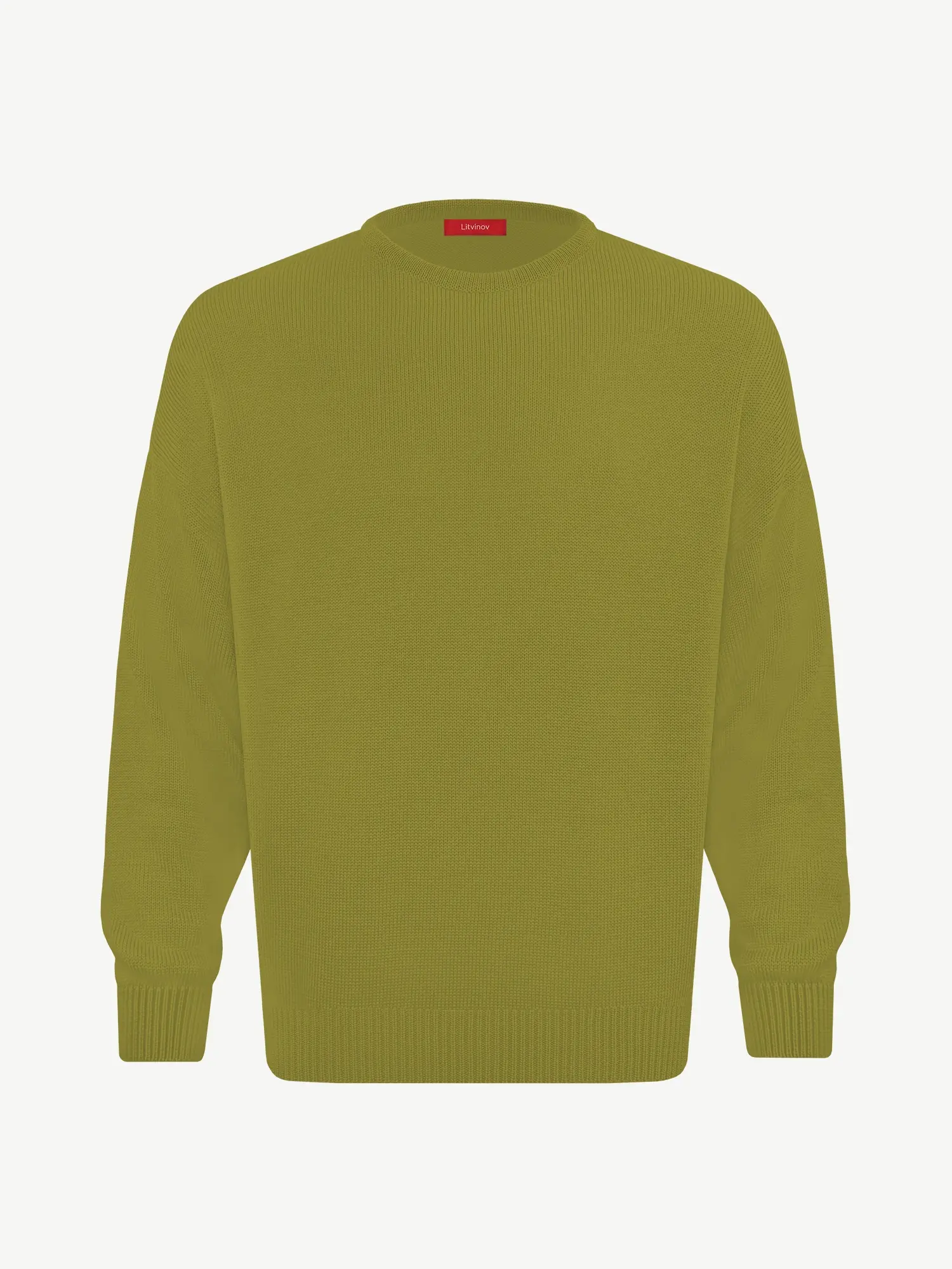 Джемпер оверсайз из шелка