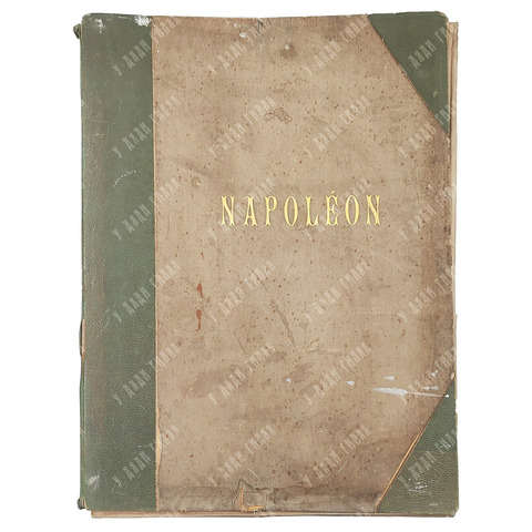 Браун Ж. А. Наполеон. Альбом фототипий с музейными шедеврами. Париж, Франция. Конец XIX в.