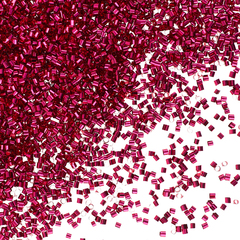 Конфетти фольга, Цилиндр, 2 мм, Фуксия, 20 г