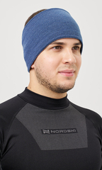Теплая повязка Nordski Symbol Blue