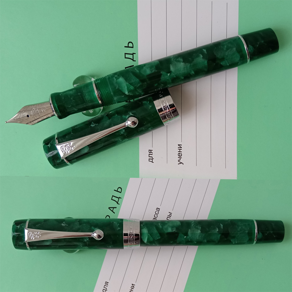 Перьевая ручка Jinhao 100, Китай. Колпачок закручивается. Перо F (0.6 мм). New! Sale 2500!