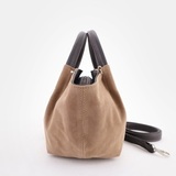 Сумка Саломея 362 эко-замша песочный