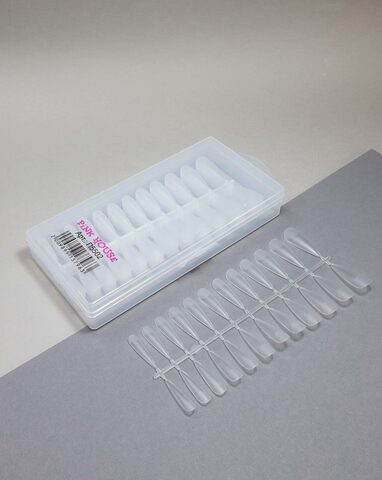 Типсы гелевые матовые стилет 240 шт.