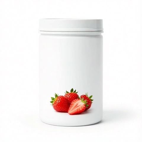 Сухая высокобелковая смесь со вкусом клубники туба 450 гр.