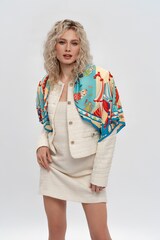 Платок «Русская неваляшка. Праздник»