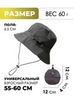 Картинка панама Skully Wear YFM-C-40 grey - 2