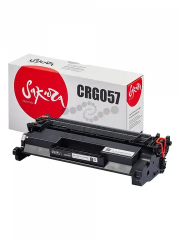 Картридж Sakura 057 (3009C002) для Canon, черный, 3100 к.